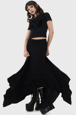 Quiet Despair Midi Skirt