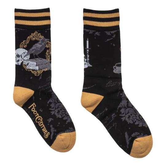 Raven's Grimoire Crew Socks