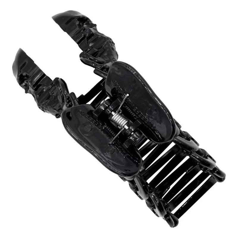 Skeleton Ribcage Blk Claw Clip