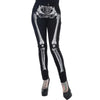 Skeleton Skinny Jeans (White)