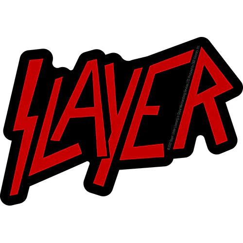 Slayer Red Logo Cut Out