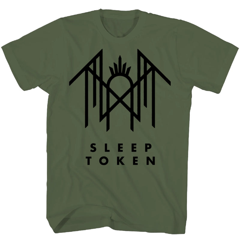 Sleep Token Logo Symbol Green T