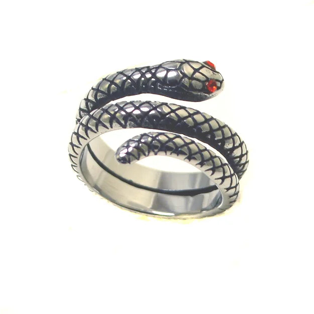 Snake Ring Red Eye