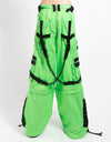 Space Out Nylon Pant-Neon Lime