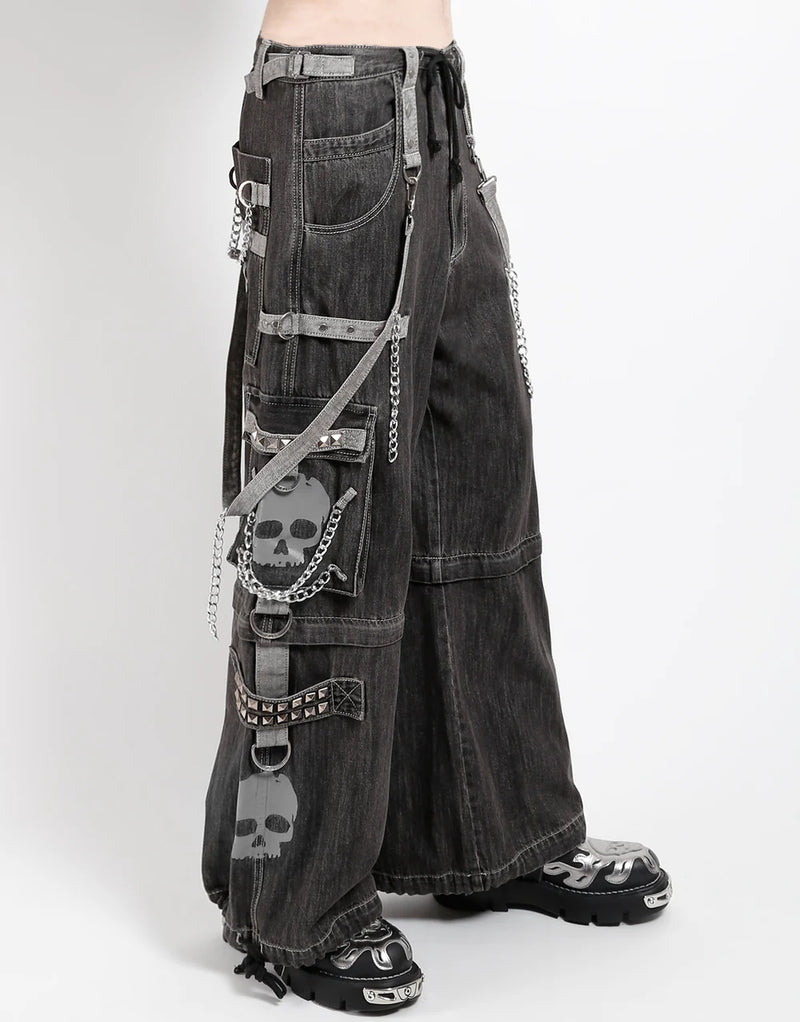 Super Skull Denim Pant Grey Sku