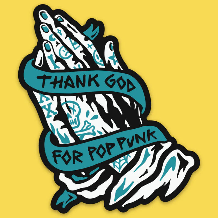 Thank God for Pop Punk Sticker