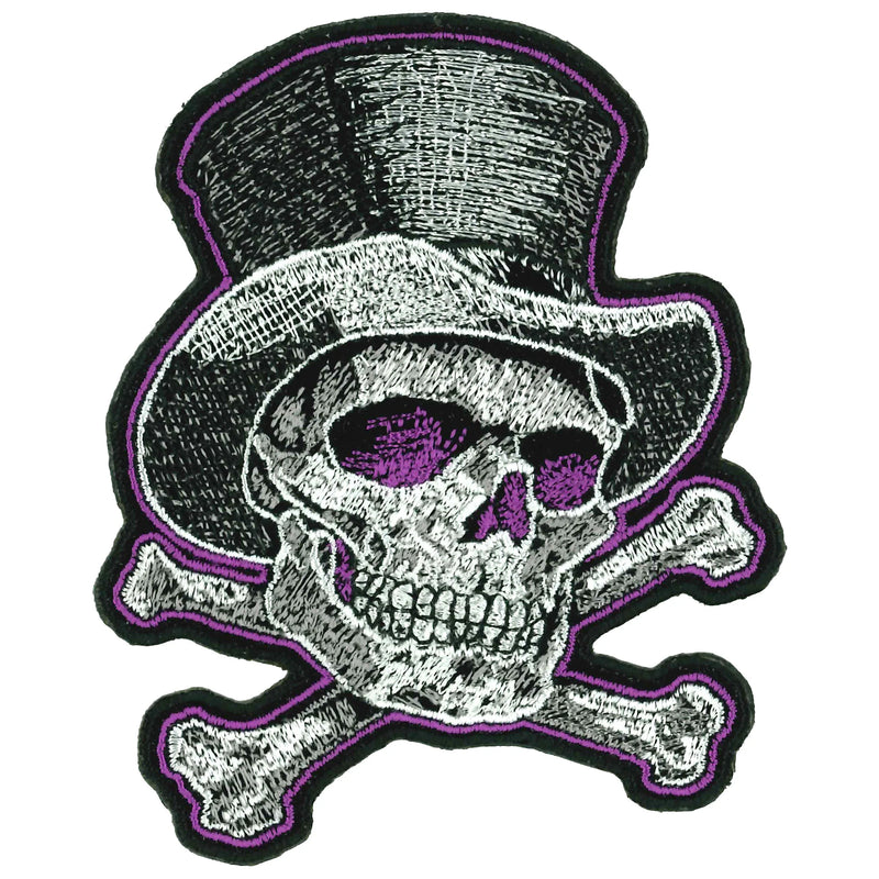 Top Hat Bones Purple