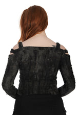 Undone Top Black