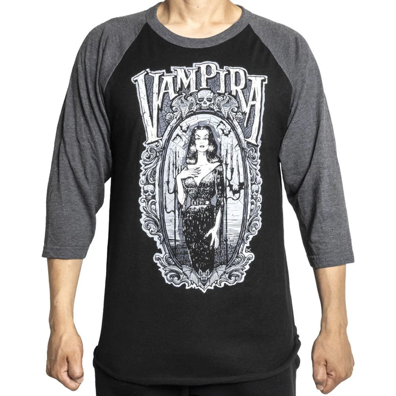 Vampira Gorey Frame LS Raglan