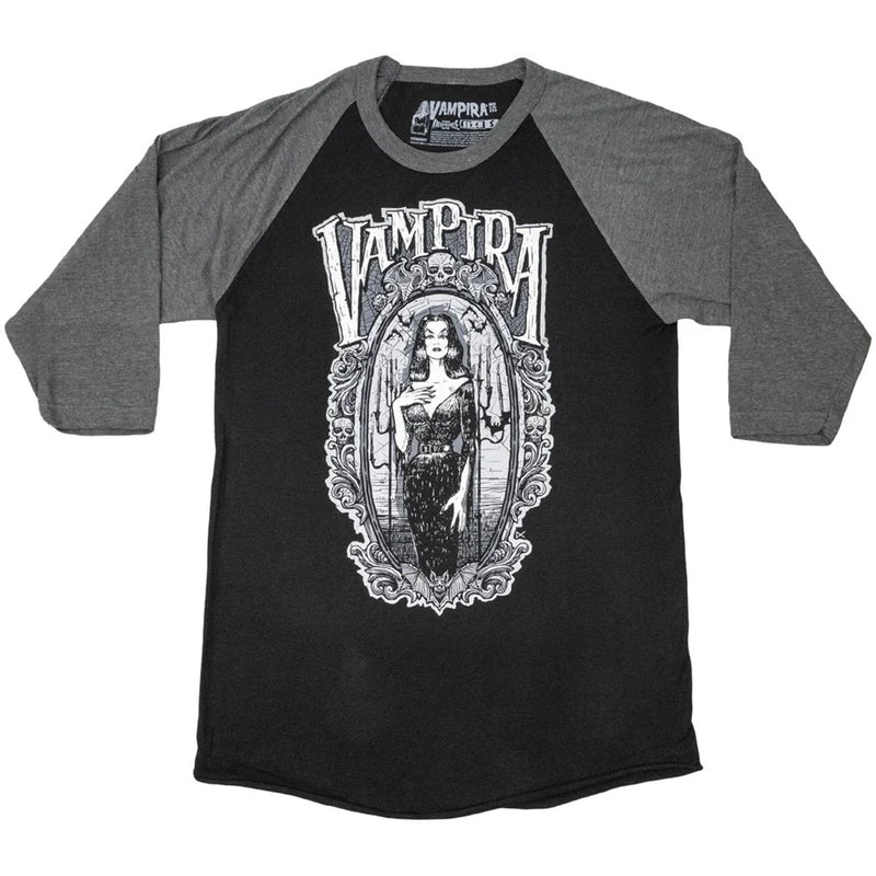 Vampira Gorey Frame LS Raglan