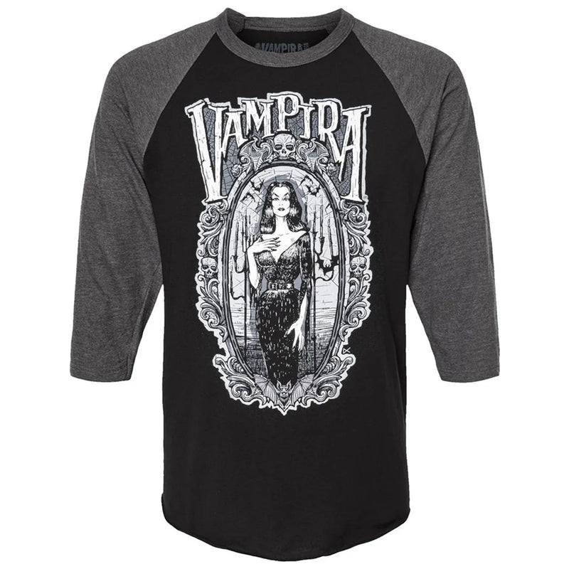 Vampira Gorey Frame LS Raglan