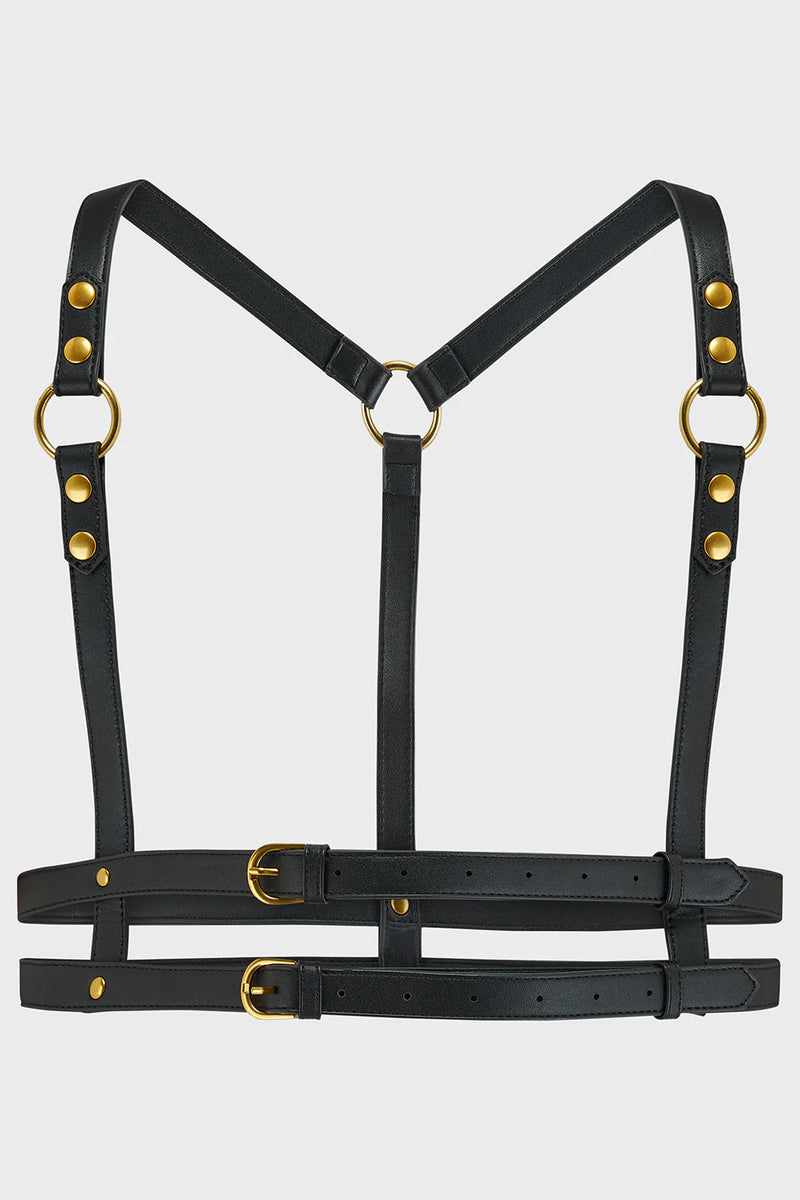 Wanda Harness blk/gold