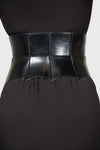 Wetland Bat Peplum Corset