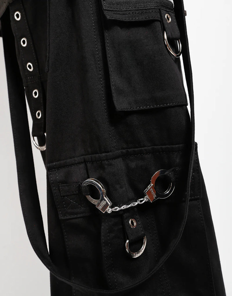 Zip Lock Pants Black