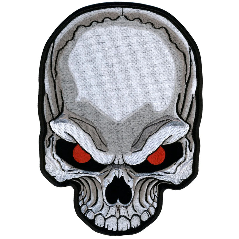 skull red eyes