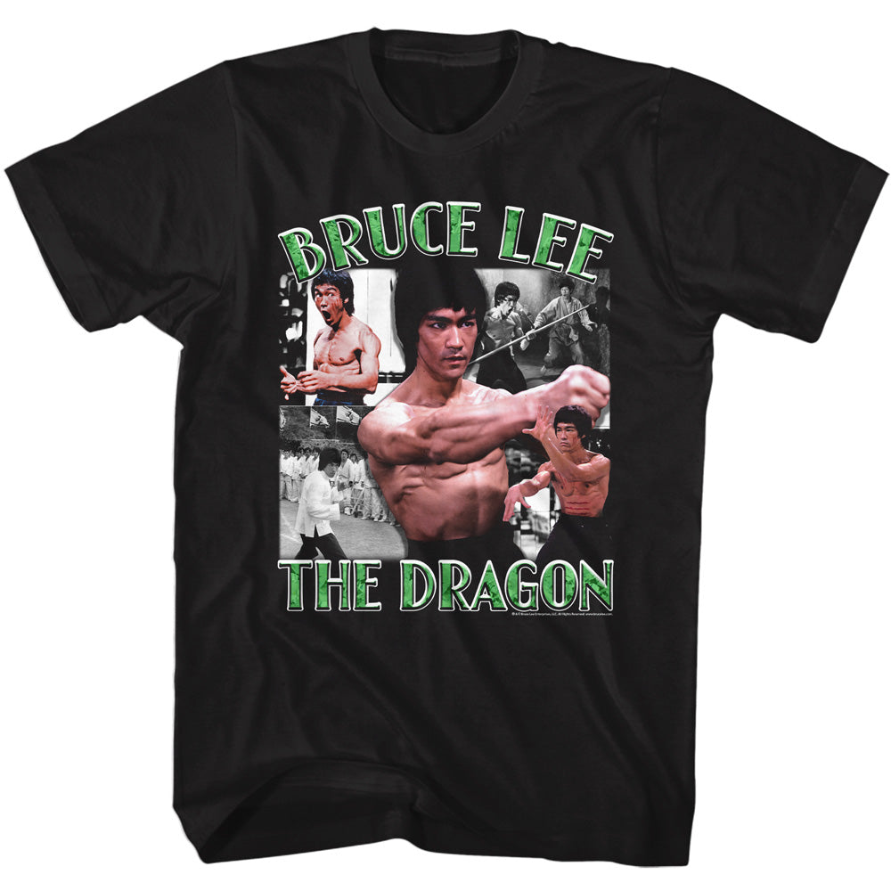 Bruce Lee The Dragon Collage Shirt – ShirtsNThingsAZ