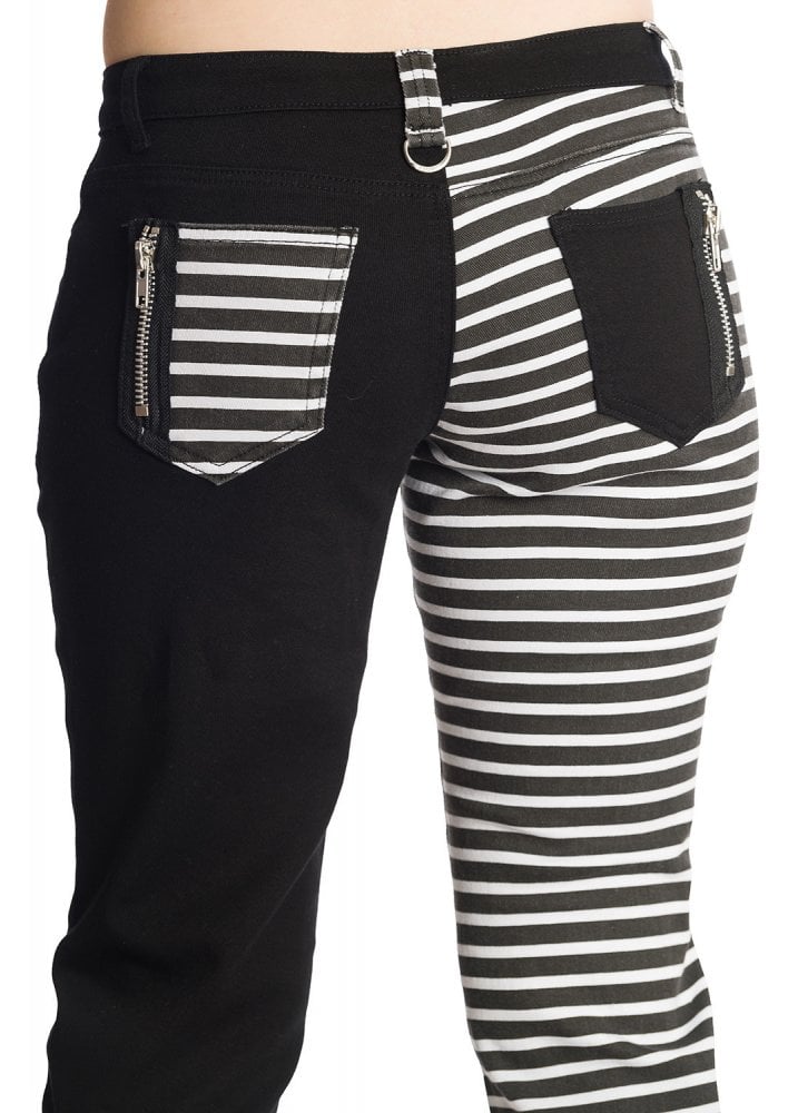 Kane Trousers w/ Black & White Stripes – ShirtsNThingsAZ