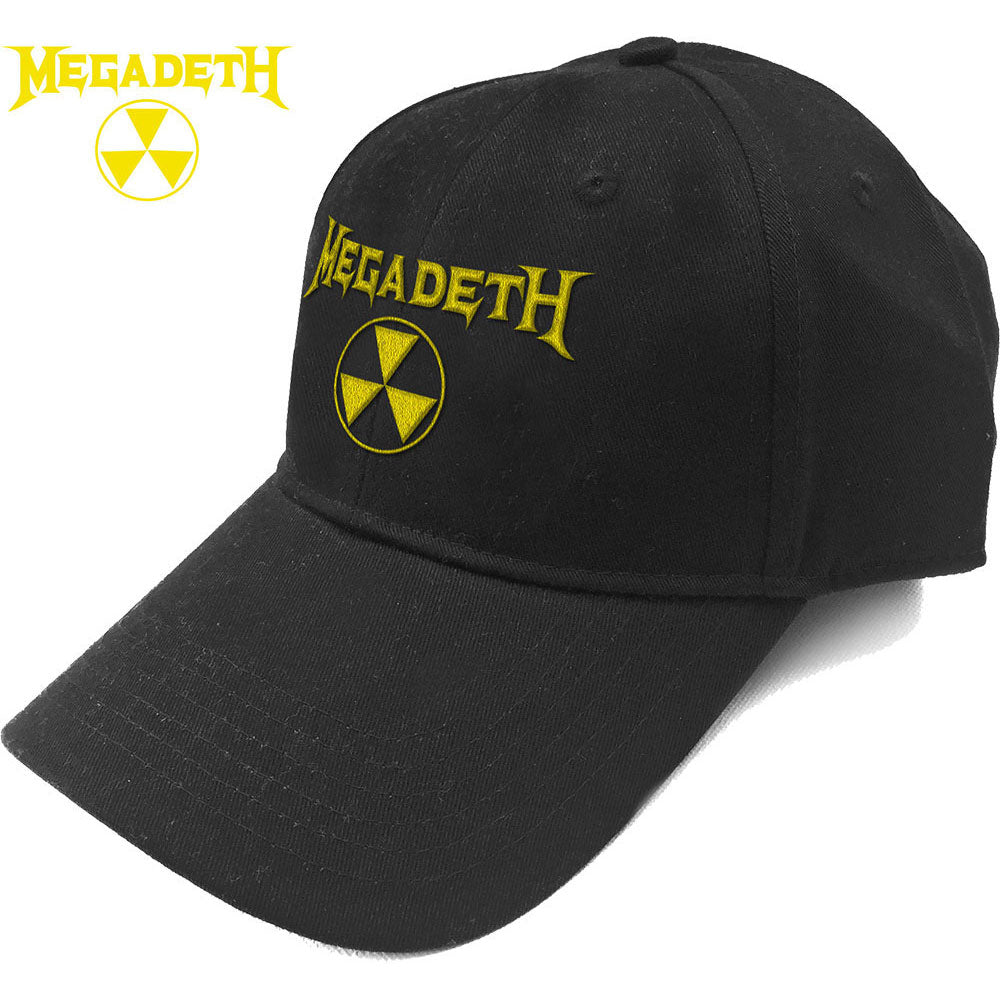 Megadeth Hazard Logo Cap – ShirtsNThingsAZ