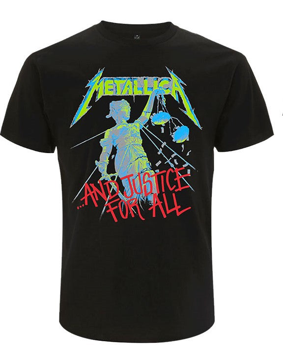 Metallica Justice Neon T-Shirt