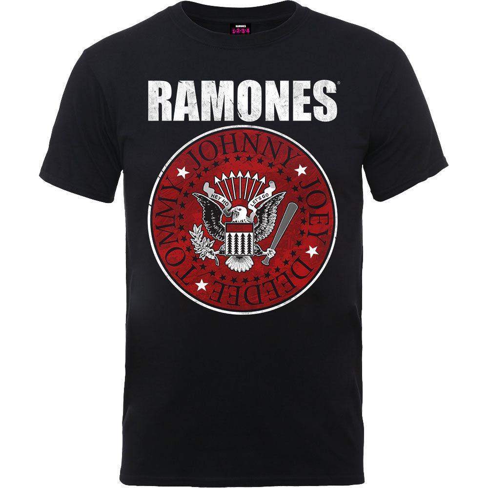 – ShirtsNThingsAZ Fill Ramones Seal Red