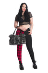 Rise Up Tartan Bag-Blk/Wht Tartan