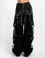 Super Skull Pant Black/White